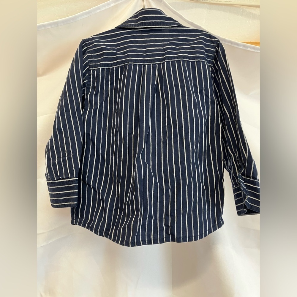 Genuine Kids Button Down Shirt Set - Blue, Gray, Brown - Picture 6 of 12